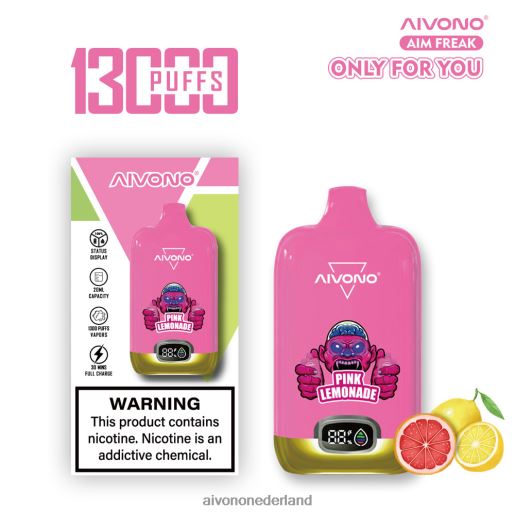 roze limonade Aivono AIM FREAK 13000 P8J06249 | Aivono Nederland